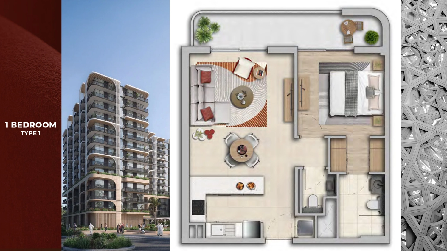1 BR - Type A